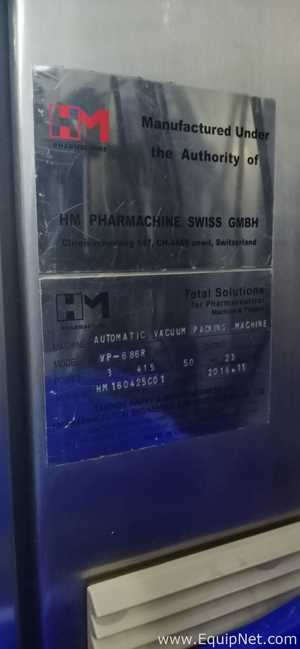 Máquina de empaque al vacío HM Pharma HMVP-686R