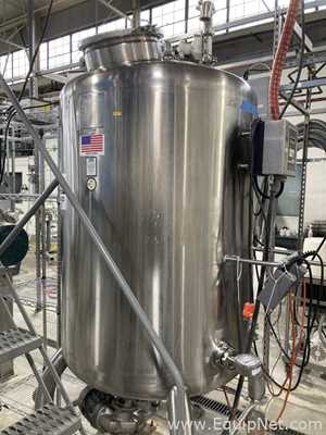 Stainless Fabrication 700L Stainless Steel Tank w|AC Tech M1110SE 1HP MC SERIES Constant HP Drive