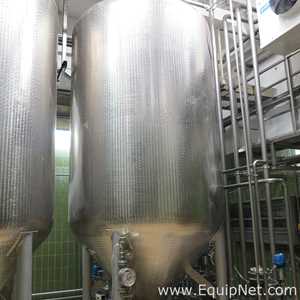 Jedinstvo Zagreb 100 HL - 85 bbl Stainless Steel Vertical Tank