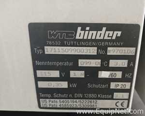 Binder BD - 115 Incubator