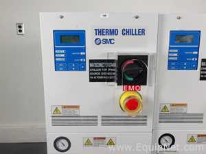Lot of 2 SMC HRZ010-WS Refrigerated Thermo-Coolers