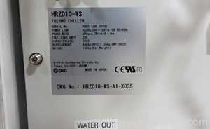 Lot of 2 SMC HRZ010-WS Refrigerated Thermo-Coolers