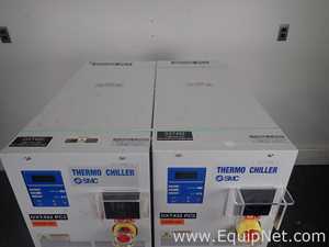 Lot Of 2 SMC HRZ010-WS Refrigerated Thermo-Cooler