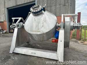 Axtel Double Cone Stainless Steel Blender 1250 KG Capacity