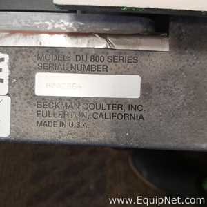 Beckman Coulter DU800 Series Spectrophotometer