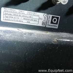 Linhas de Linha de Extrusão e Plástico Downstream Thermo Electron GmbH TSE 24 MC 24 mm