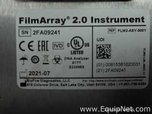 lote de  2 PCR e Termociclador BioFire FilmArray Instruments FilmArray 2.0