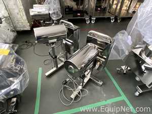 lote de  2 Detector de Metais Lock Inspection Systems Ltd MET 30 +
