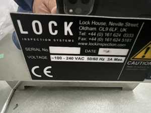 lote de  2 Detector de Metais Lock Inspection Systems Ltd MET 30 +