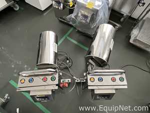 lote de  2 Detector de Metais Lock Inspection Systems Ltd MET 30 +