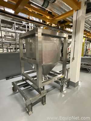 Recipiente de Almacenamiento Acero inoxidable Kinetics Tote Systems Ltd 950 Litre.  950 Litros