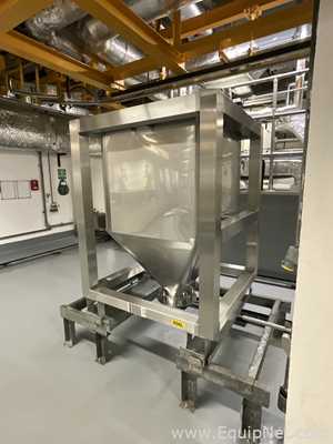 Recipiente de Almacenamiento Acero inoxidable Kinetics Tote Systems Ltd 950 Litre.  950 Litros