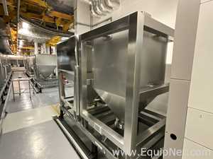 Recipiente de Almacenamiento Acero inoxidable Brookeson Material Handling Ltd 1425 Litre.  1425 Litros