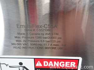 Homogeneizador Avestin, Inc. EmulsiFlex-C55A