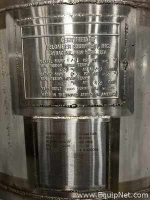 430 Lt Feldmeir 316L Stainless Steel Tank with Agitator on Top