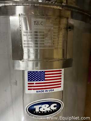 Tanque aço inox TandC Stainless 