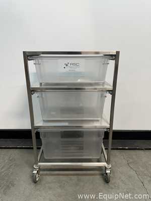 Research Supply Company Mobile Storage Trolly