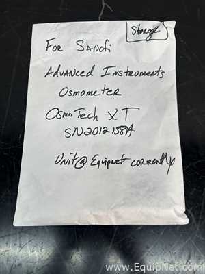 Osmômetro Advanced Instruments OsmoTECH XT