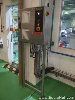 Par de Esteiras FlexLink TR em Aço Inox com Correia Mat Top