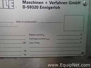 LB Bohle Koco Continuous Coating Pan for Tablets With AHU and Dust collector
