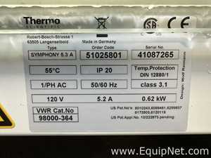 Incubadora VWR Symphony 5.3 A