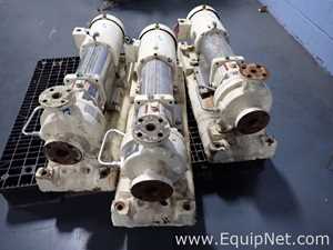 One Lot of Three Goulds 1X1.50 - 6 Centrifugal Pumps