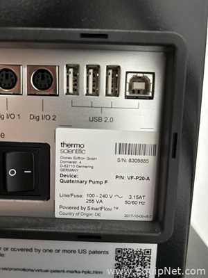 Thermo Scientific Vanquish HPLC with DAD and F Detectors