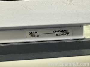 Agilent Techn HPLC System with Hip ALS, VWD VL Plus, TCC, DAD VL Plus, Thermostat and Quat Pump