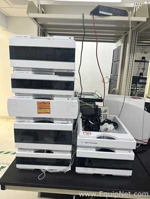 Agilent Technologies HPLC System with RID, Hip ALS, TCC, DAD VL Plus, Thermostat and Bio Quat Pump