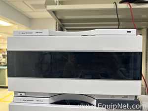 Agilent Technologies HPLC System with RID, Hip ALS, TCC, DAD VL Plus, Thermostat and Bio Quat Pump