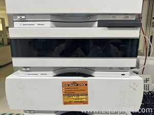 Agilent Technologies HPLC System with RID, Hip ALS, TCC, DAD VL Plus, Thermostat and Bio Quat Pump
