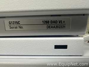 Agilent Technologies HPLC System with RID, Hip ALS, TCC, DAD VL Plus, Thermostat and Bio Quat Pump