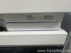 Agilent Technologies HPLC System with RID, Hip ALS, TCC, DAD VL Plus, Thermostat and Bio Quat Pump