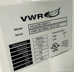Unidade de Refrigeração VWR HCUCBI-0420LH