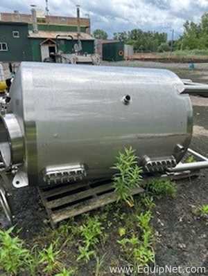 Tanque aço inox W.M.Sprinkman Corp. .  500 Galão