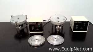 Lot of 2 Costech Zero Blank Autosamplers with Controller Units and Extra Sample Discs