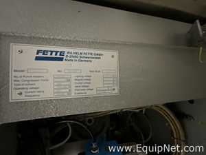 Fette 1200i Rotary Tablet Press with 4 off Spare Turrets, Spare HMI, De-Duster and Metal Detector