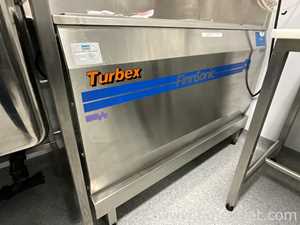 Limpador Ultrassônico aço inox FinnSonic Turbex.  150 Litros