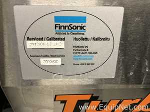 Limpador Ultrassônico aço inox FinnSonic Turbex.  150 Litros
