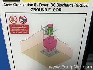 IMA Vortex Plus 300 Granulator and Fluid Bed Dryer - Granulation 6 - Parts Only