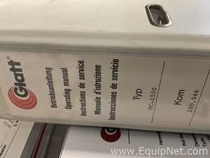 Bombo Abierto para Recubrimiento Glatt GC1500
