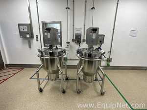 Tanque aço inox Epsilon Pharmaservices .  152.6 Litros