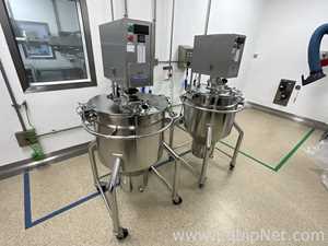 Tanque aço inox Epsilon Pharmaservices .  152.6 Litros