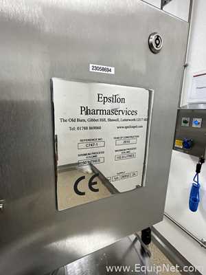 Tanque aço inox Epsilon Pharmaservices .  152.6 Litros