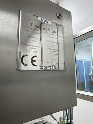 Tanque aço inox Epsilon Pharmaservices .  152.6 Litros