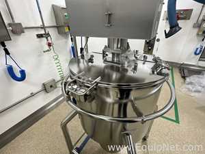 Tanque aço inox Epsilon Pharmaservices .  152.6 Litros