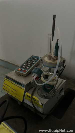 Metrohm 701 K7 Titrino Titrator with 703 Ti Stand with Stirrer and Pump