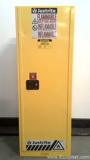 Gabinete de Almacenamiento de Inflamables JustRite Requisitos de aire 22 GALS.  22 Galones