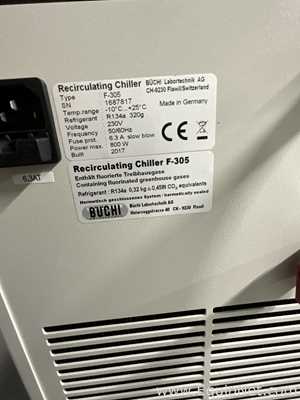 Buchi F-305 Recirculating Chiller
