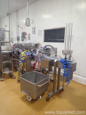 Stainless Steel Belt Conveyor - Infeed for Margerita Filling Line